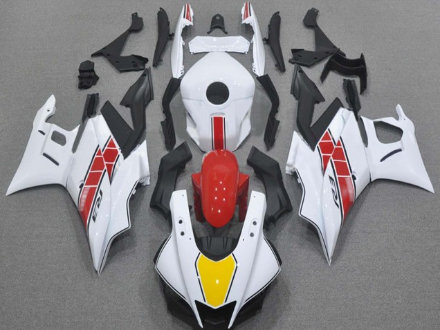 Carena Moto Yamaha YZF R3/R25 2022-2024 - Bianco Rosso Giallo Nero