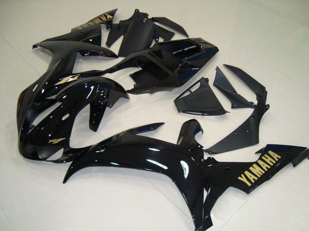 Carena Moto Yamaha YZF R1 2002-2003 - Nero Lucido Oro Decals