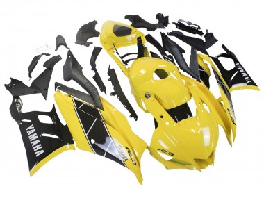 Carena Moto Yamaha YZF R3/R25 2022-2024 - Giallo Nero Fabbrica
