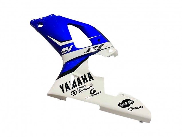 Carena Moto Yamaha YZF 1000 R1 1998-1999 - Bianco Blu Nero
