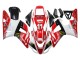 Carena Moto Yamaha YZF 1000 R1 1998-1999 - Rosso Bianco Nero Giallo Mostro Milwaukee MAXXIS 11