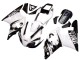 Carena Moto Yamaha YZF 1000 R1 1998-1999 - Bianco Nero Lucido