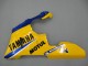 Carena Moto Yamaha YZF 1000 R1 2000-2001 - Bianco Giallo Blu Motul Cammello