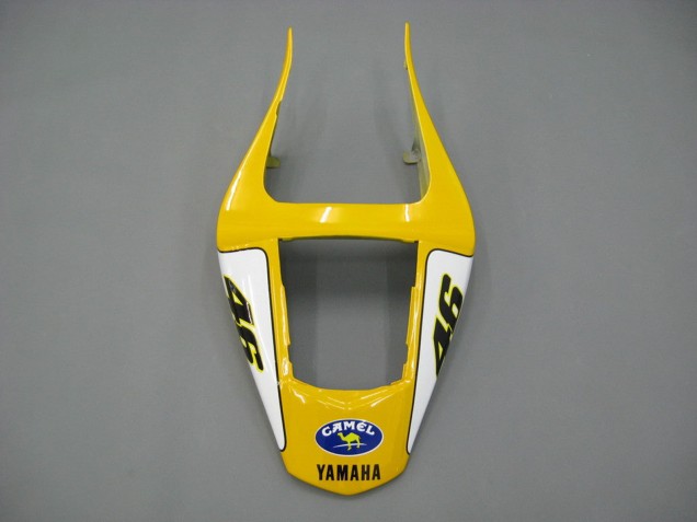 Carena Moto Yamaha YZF 1000 R1 2000-2001 - Bianco Giallo Blu Motul Cammello