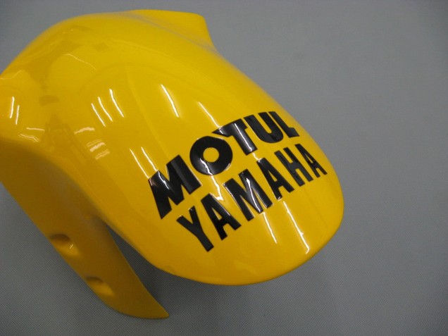 Carena Moto Yamaha YZF 1000 R1 2000-2001 - Bianco Giallo Blu Motul Cammello