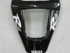 Carena Moto Yamaha YZF 1000 R1 2000-2001 - Nero Lucido Bianco Decal
