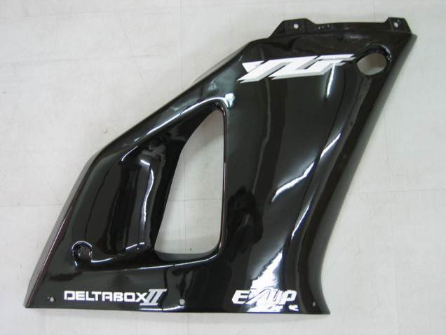 Carena Moto Yamaha YZF 1000 R1 2000-2001 - Nero Lucido Bianco Decal