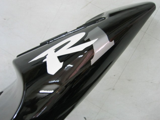 Carena Moto Yamaha YZF 1000 R1 2000-2001 - Nero Lucido Bianco Decal