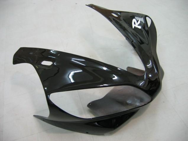 Carena Moto Yamaha YZF 1000 R1 2000-2001 - Nero Lucido Bianco Decal