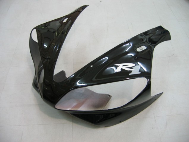 Carena Moto Yamaha YZF 1000 R1 2000-2001 - Nero Lucido Bianco Decal