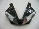 Carena Moto Yamaha YZF 1000 R1 2000-2001 - Nero Lucido Bianco Decal