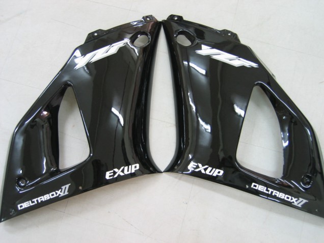 Carena Moto Yamaha YZF 1000 R1 2000-2001 - Nero Lucido Bianco Decal
