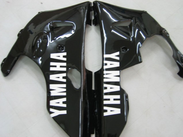 Carena Moto Yamaha YZF 1000 R1 2000-2001 - Nero Lucido Bianco Decal