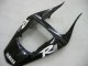 Carena Moto Yamaha YZF 1000 R1 2000-2001 - Nero Lucido Bianco Decal