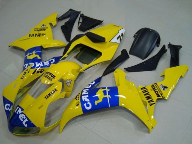Carena Moto Yamaha YZF R1 2002-2003 - Giallo Blu Cammello Motul Fabbrica