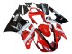 Carena Moto Yamaha YZF 1000 R1 2000-2001 - Rosso Bianco Nero Lucido