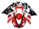 Carena Moto Yamaha YZF 1000 R1 2000-2001 - Rosso Bianco Nero Lucido