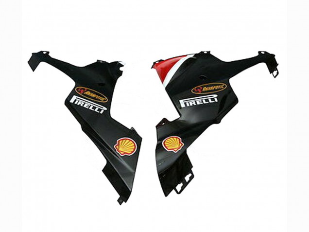 Carena Moto Yamaha YZF 1000 R1 2002-2003 - Rosso Argento Nero Santander