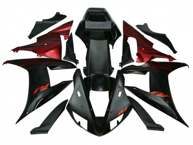Carena Moto Yamaha YZF 1000 R1 2002-2003 - Rosso Nero Fiamma Fabbrica