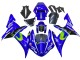 Carena Moto Yamaha YZF 1000 R1 2002-2003 - Blu Nero Verde MoviStar ENEOS Mostro