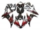 Carena Moto Yamaha YZF 1000 R1 2004-2006 - Nero Lucido Rosso Fiamma