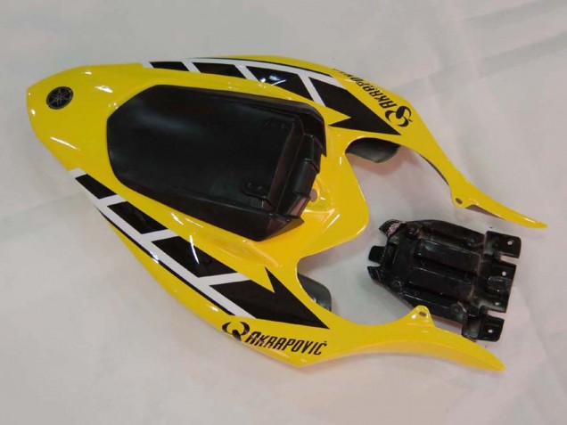 Carena Moto Yamaha YZF 1000 R1 2004-2006 - Giallo Bianco Nero Lucido