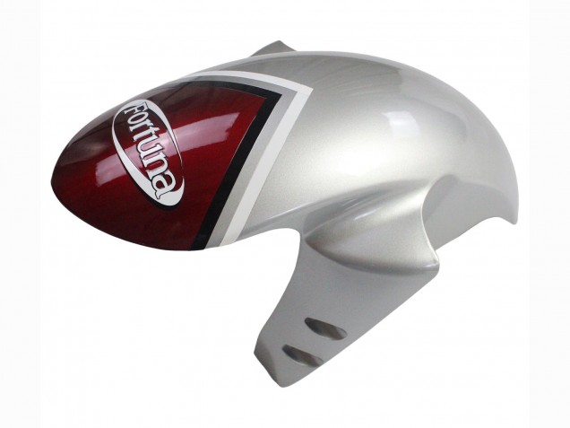 Carena Moto Yamaha YZF 1000 R1 2004-2006 - Argento Rosso Fortuna Motul