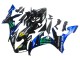 Carena Moto Yamaha YZF 1000 R1 2004-2006 - Blu Nero Giallo Verde Mostro Yamalube ENEOS 69