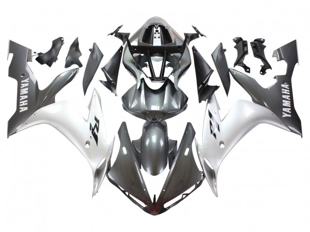 Carena Moto Yamaha YZF 1000 R1 2004-2006 - Argento Grigio