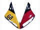 Carena Moto Yamaha YZF 1000 R1 2004-2006 - Giallo Rosso Bianco Nero YSP 88