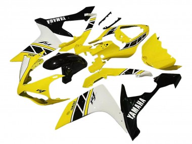 Carena Moto Yamaha YZF 1000 R1 2007-2008 - Giallo Bianco Nero Fabbrica