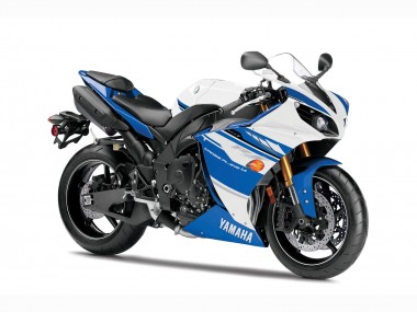 Carena Moto Yamaha YZF 1000 R1 2007-2008 - Bianco Azzurro Chiaro Fabbrica
