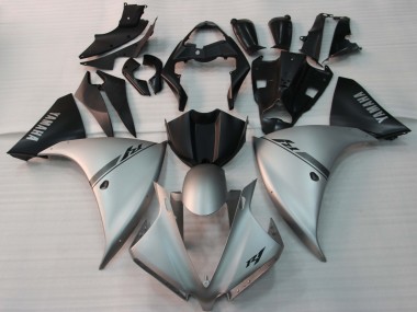 Carena Moto Yamaha YZF 1000 R1 2009-2011 - Argento Nero Fabbrica