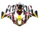 Carena Moto Yamaha YZF 1000 R1 2009-2011 - Rosso Giallo Nero Squalo 46