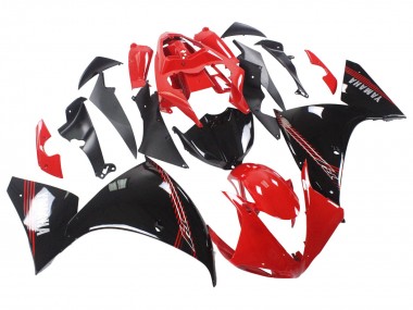 Carena Moto Yamaha YZF 1000 R1 2009-2011 - Rosso Nero Fabbrica