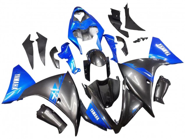 Carena Moto Yamaha YZF 1000 R1 2012-2014 - Blu Nero Lucido