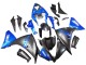 Carena Moto Yamaha YZF 1000 R1 2012-2014 - Blu Nero Lucido