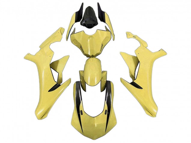 Carena Moto Yamaha YZF 1000 R1 2020-2025 - Giallo Nero Lucido
