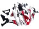 Carena Moto Yamaha YZF 1000 R1 2020-2025 - Bianco Rosso Nero Lucido