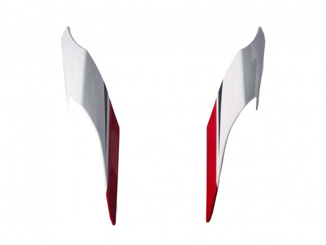 Carena Moto Yamaha YZF 1000 R1 2020-2025 - Bianco Rosso Nero Lucido