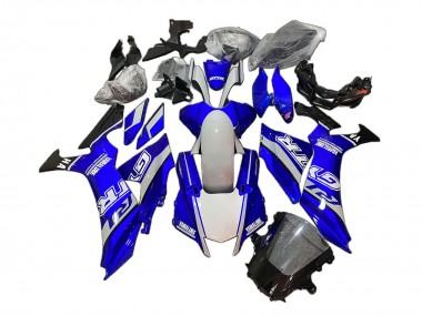 Carena Moto Yamaha YZF 1000 R1 2020-2025 - Bianco Blu Nero Lucido GYTR Yamalube Fabbrica