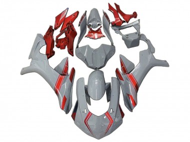 Carena Moto Yamaha YZF 1000 R1 2020-2025 - Nardo Grigio Rosso Fabbrica