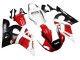Carena Moto Yamaha YZF 600 R6 1998-2002 - Bianco Rosso Nero Lucido