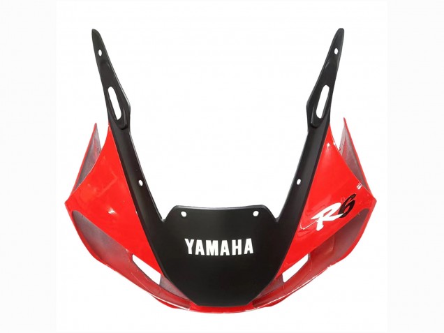 Carena Moto Yamaha YZF 600 R6 1998-2002 - Bianco Rosso Nero Lucido