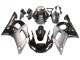 Carena Moto Yamaha YZF 600 R6 1998-2002 - Argento Nero Lucido