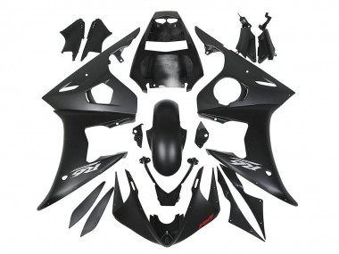Carena Moto Yamaha YZF R6 2003-2004 - Nero Opaco Fabbrica