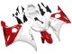 Carena Moto Yamaha YZF R6 2003-2004 - Bianco Rosso