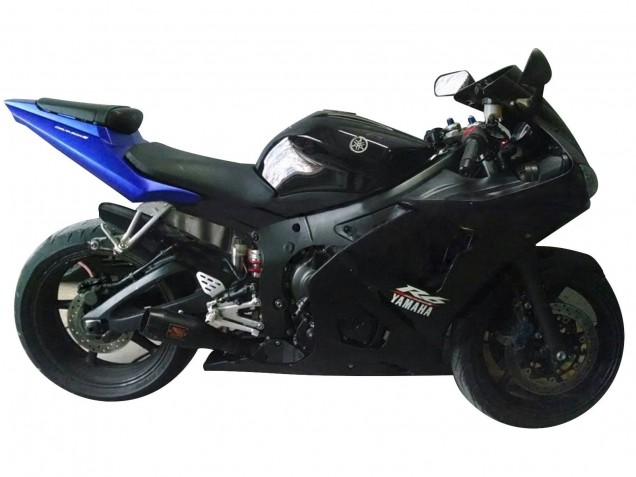 Carena Moto Yamaha YZF R6S 2006-2009 - Blu Nero Opaco
