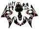 Carena Moto Yamaha YZF R6 2003-2004 - Nero Lucido Rosso Bianco Lucky Strike Motul