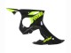 Carena Moto Yamaha YZF R6 2003-2004 - Nero Lucido Neon Giallo